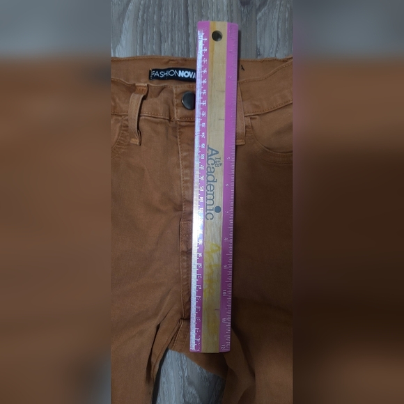 Fashion Nova Brown Skinny Pant Size 3 (w 25) - Picture 4 of 6